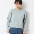 デッサン(レディース)(Dessin(Ladies))の【洗える】パール調付きクロップド丈ニット（S～L） ブルー(091)