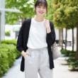 デッサン(レディース)(Dessin(Ladies))の【接触冷感・洗える】ドルマンスリーブひんやりカーディガン（S～L）11