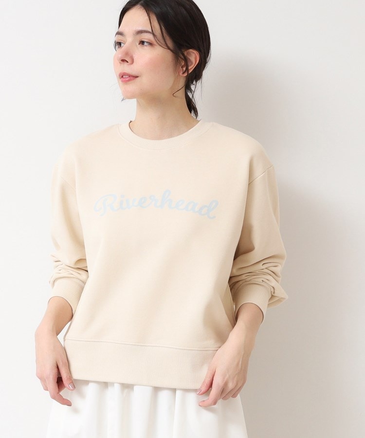 デッサン(レディース)(Dessin(Ladies))の【洗える】フロッキーロゴスウェット（S～L）10
