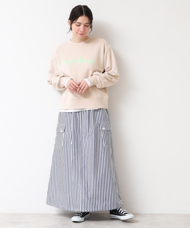 デッサン(レディース)(Dessin(Ladies))の【洗える】フロッキーロゴスウェット（S～L）3