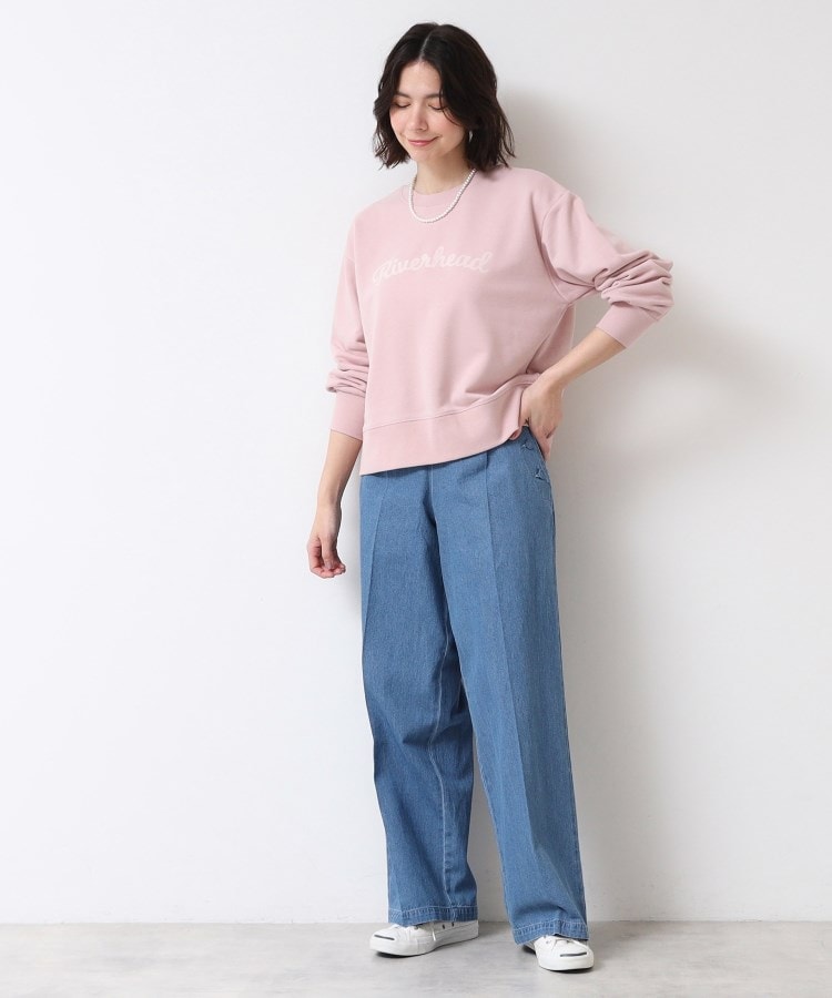 デッサン(レディース)(Dessin(Ladies))の【洗える】フロッキーロゴスウェット（S～L）7