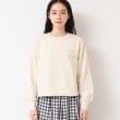 デッサン(レディース)(Dessin(Ladies))の【洗える】スタッズDマーク付きクロップド丈スウェット13