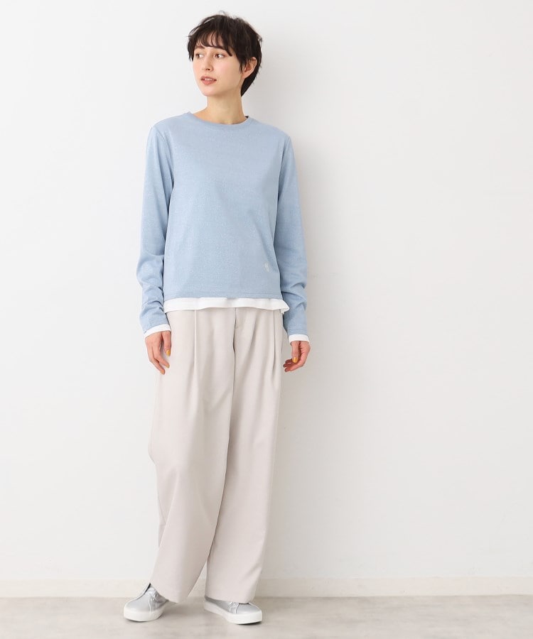 デッサン(レディース)(Dessin(Ladies))の【洗える】シアーカットソー10