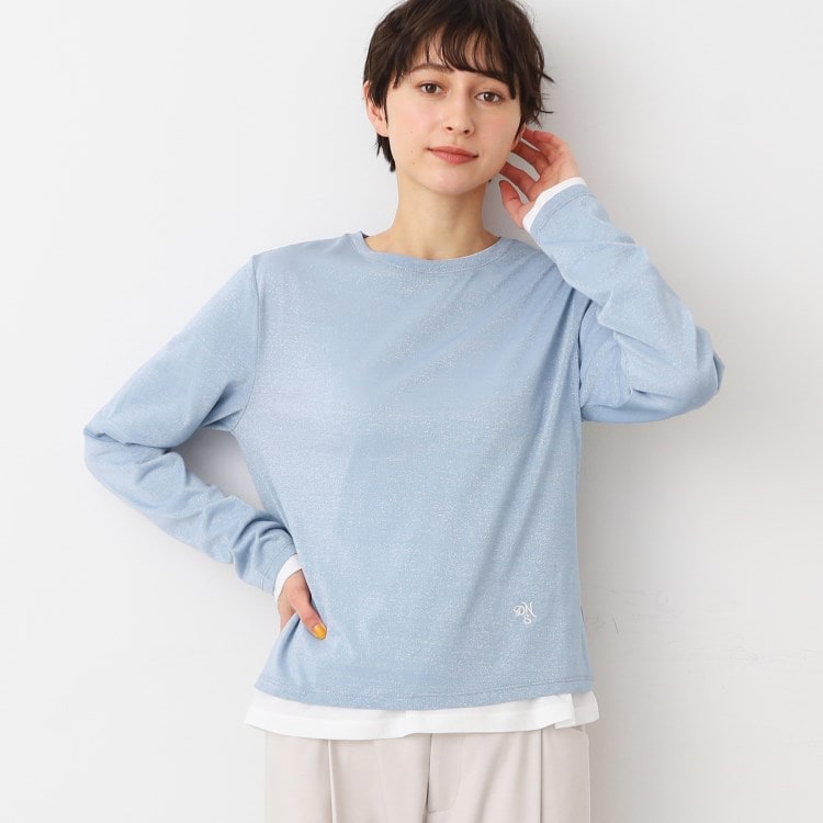デッサン(レディース)(Dessin(Ladies))の【洗える】シアーカットソー カットソー
