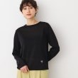 デッサン(レディース)(Dessin(Ladies))の【洗える】シアーカットソー ブラック(019)