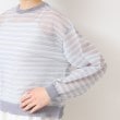 デッサン(レディース)(Dessin(Ladies))の【洗える】シアーカラ―ボーダーニット（S～L）13