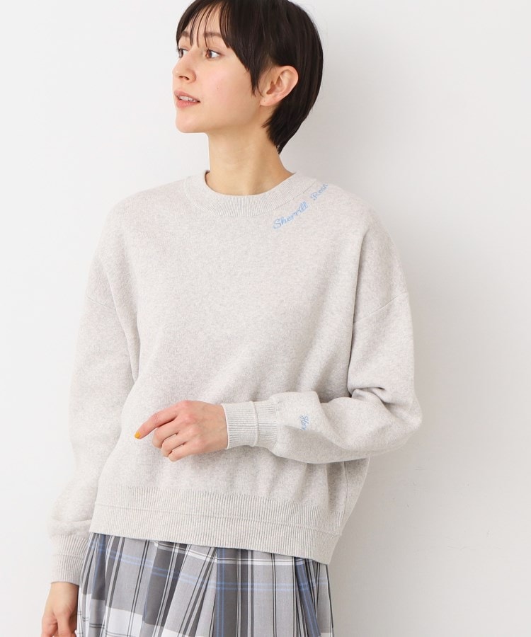 デッサン(レディース)(Dessin(Ladies))の【春SALE・洗える】ロゴ刺繍ジャカードニット（XS～L）7