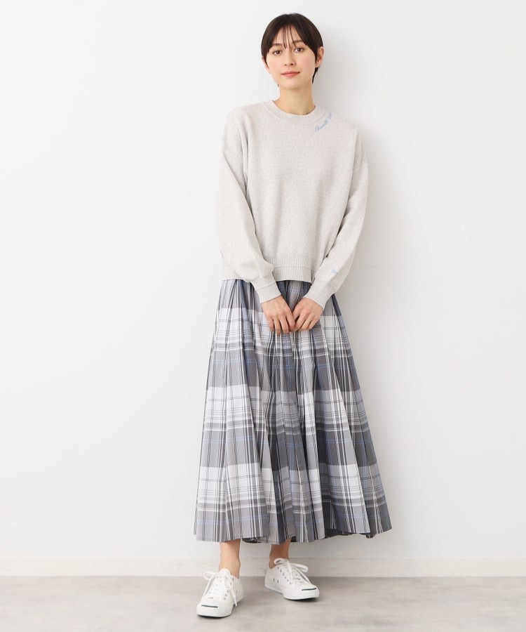 デッサン(レディース)(Dessin(Ladies))の【春SALE・洗える】ロゴ刺繍ジャカードニット（XS～L）9