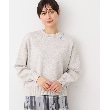 デッサン(レディース)(Dessin(Ladies))の【春SALE・洗える】ロゴ刺繍ジャカードニット（XS～L）8