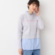 デッサン(レディース)(Dessin(Ladies))の【洗える】クロップド丈ロゴジャカードニット（S～L）1