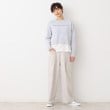 デッサン(レディース)(Dessin(Ladies))の【洗える】クロップド丈ロゴジャカードニット（S～L）11
