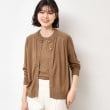 デッサン(レディース)(Dessin(Ladies))の【洗える・2点セット】アンサンブルニット（S～L） キャメルブラウン(041)