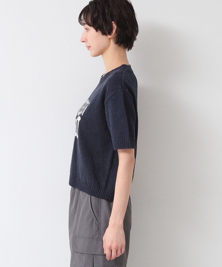 デッサン(レディース)(Dessin(Ladies))の【洗える】ロゴジャカード半袖ニット（S～L）18