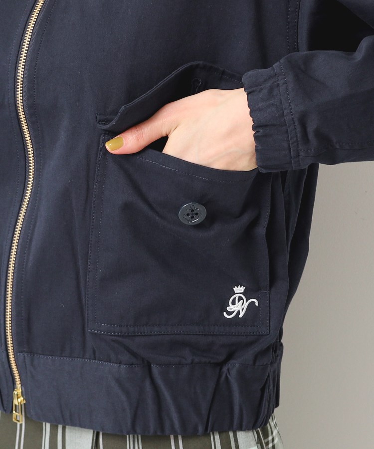 デッサン(レディース)(Dessin(Ladies))の【洗える】セーラーカラージップジャケット15