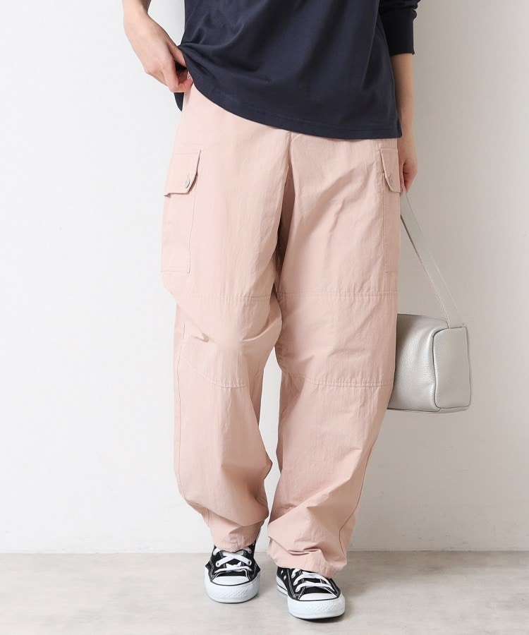 デッサン(レディース)(Dessin(Ladies))の【洗える】スピンドル付カーゴパンツ ピンク(071)