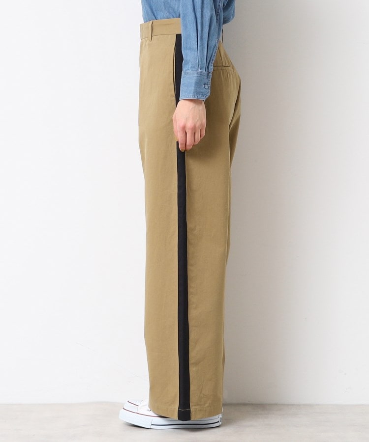 デッサン(レディース)(Dessin(Ladies))の【洗える】サイドライン入りワイドパンツ（S～L）10
