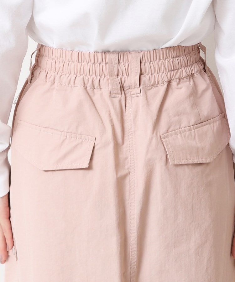 デッサン(レディース)(Dessin(Ladies))の【洗える・ウエストゴム】スピンドル付カーゴスカート17