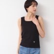 デッサン(レディース)(Dessin(Ladies))の【洗える】スクエアタンク ブラック(019)
