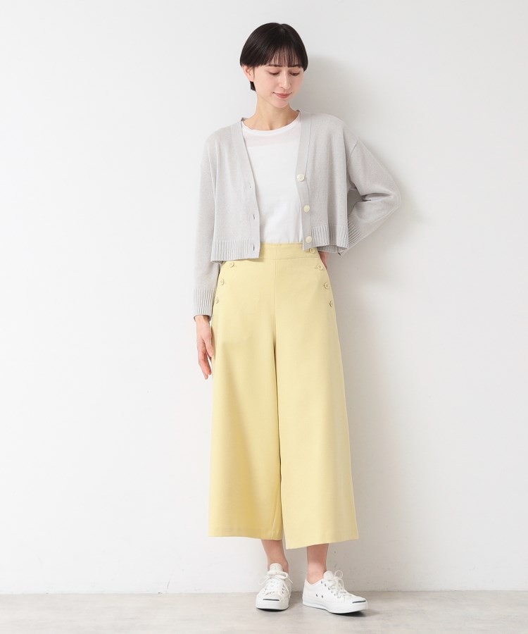 デッサン(レディース)(Dessin(Ladies))の【春SALE・洗える】クロップドマリンパンツ（XS～L）6