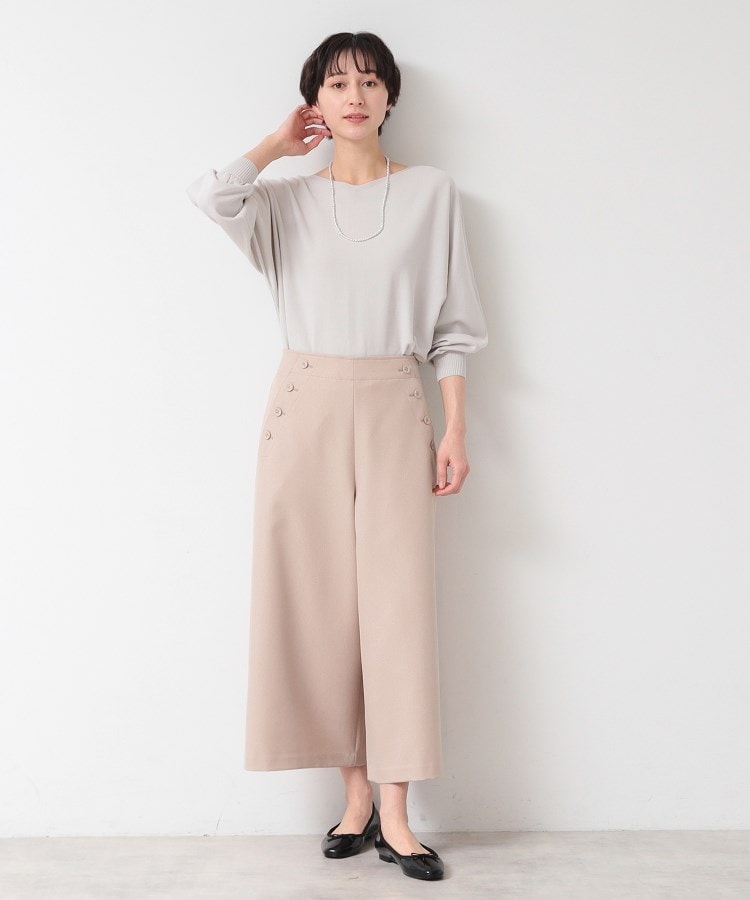 デッサン(レディース)(Dessin(Ladies))の【春SALE・洗える】クロップドマリンパンツ（XS～L）14