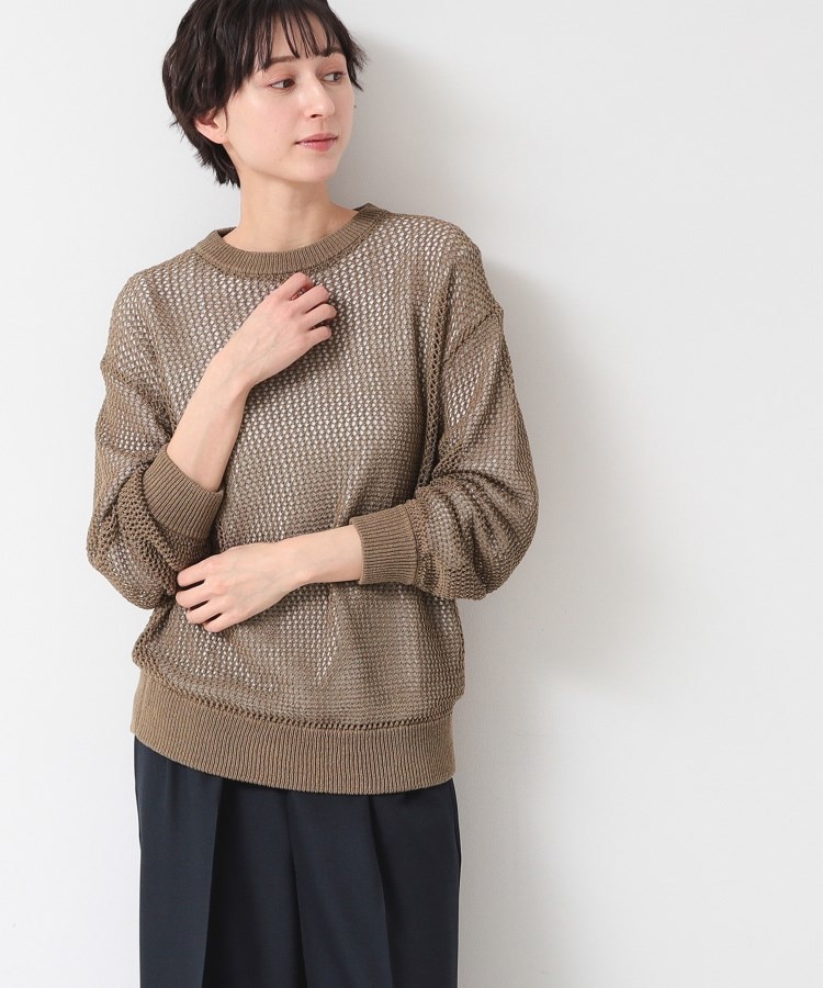 デッサン(レディース)(Dessin(Ladies))の【洗える】メッシュニット（S～L）9