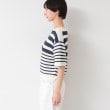 デッサン(レディース)(Dessin(Ladies))の【洗える】スパンコールラメボーダーニット10