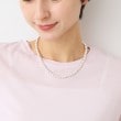 デッサン(レディース)(Dessin(Ladies))のシルバーボールチェーンショートネックレス4