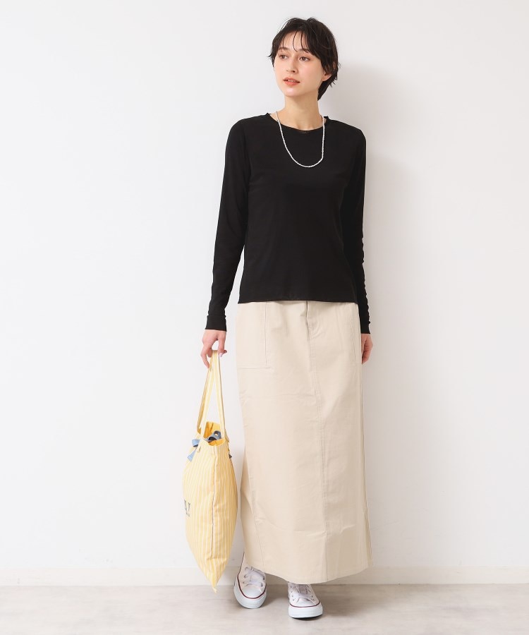 デッサン(レディース)(Dessin(Ladies))の【洗える】チュール重ねロングスリーブTシャツ6