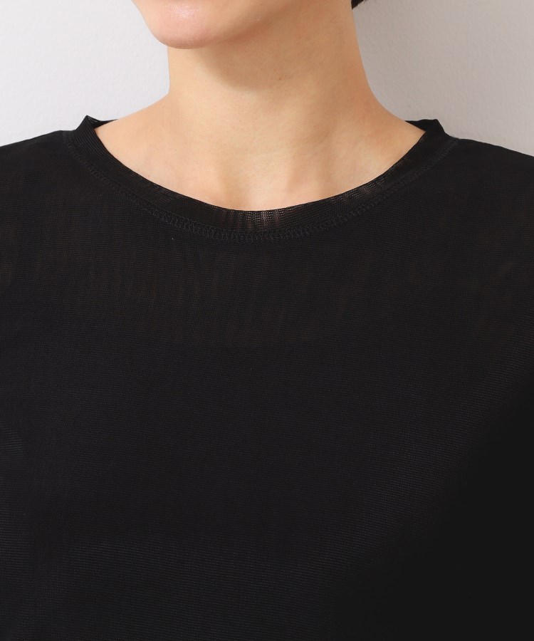 デッサン(レディース)(Dessin(Ladies))の【洗える】チュール重ねロングスリーブTシャツ12