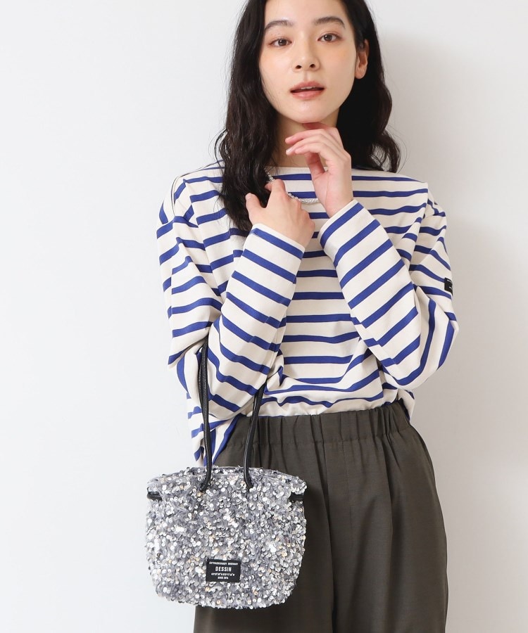 デッサン(レディース)(Dessin(Ladies))の【軽量】スパンコールミニショルダー グレー(012)