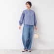 デッサン(レディース)(Dessin(Ladies))の【洗える・4サイズ展開】バンドカラーシャツ（XS～L）11