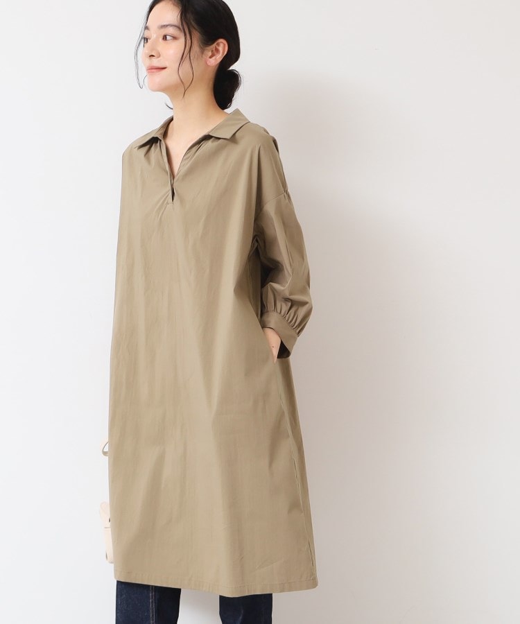 デッサン(レディース)(Dessin(Ladies))の【洗える】シャツチュニックワンピース6