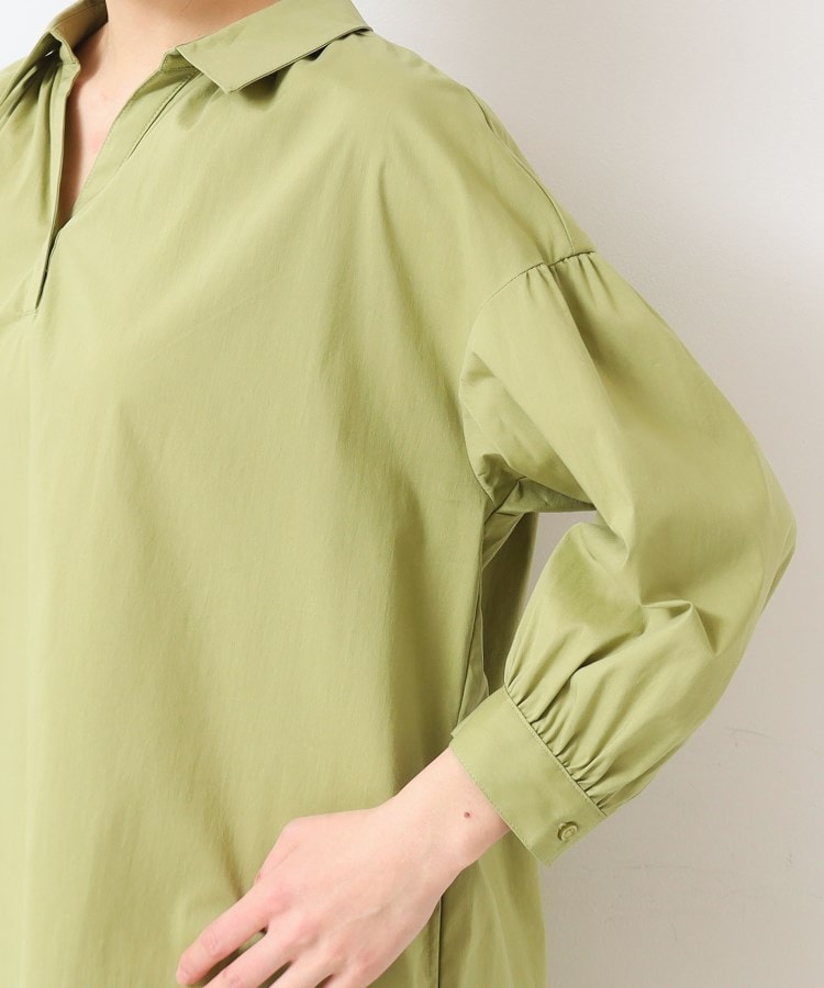 デッサン(レディース)(Dessin(Ladies))の【洗える】シャツチュニックワンピース17