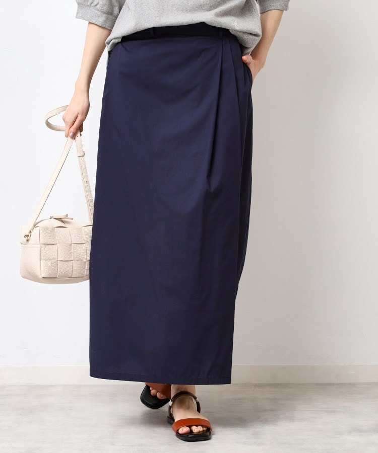デッサン(レディース)(Dessin(Ladies))の【洗える】サイドタックロングスカート（S～L）9