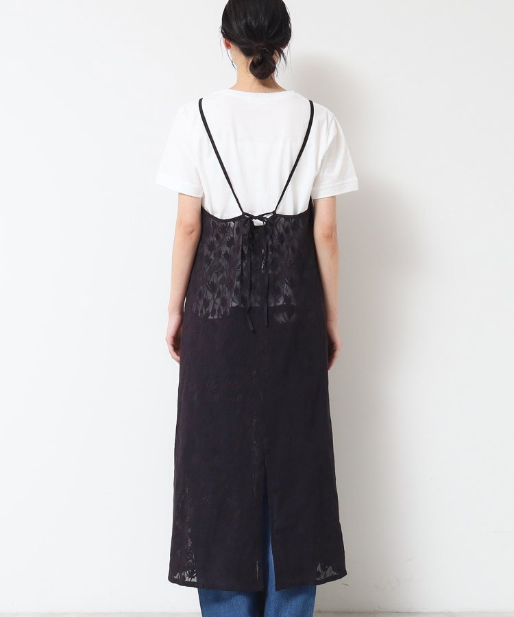 デッサン(レディース)(Dessin(Ladies))の【洗える】刺繍柄インドレースキャミワンピース11