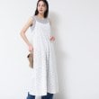 デッサン(レディース)(Dessin(Ladies))の【洗える】刺繍柄インドレースキャミワンピース ホワイト(002)