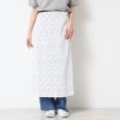 デッサン(レディース)(Dessin(Ladies))の【洗える】刺繍柄インドレース巻きスカート5