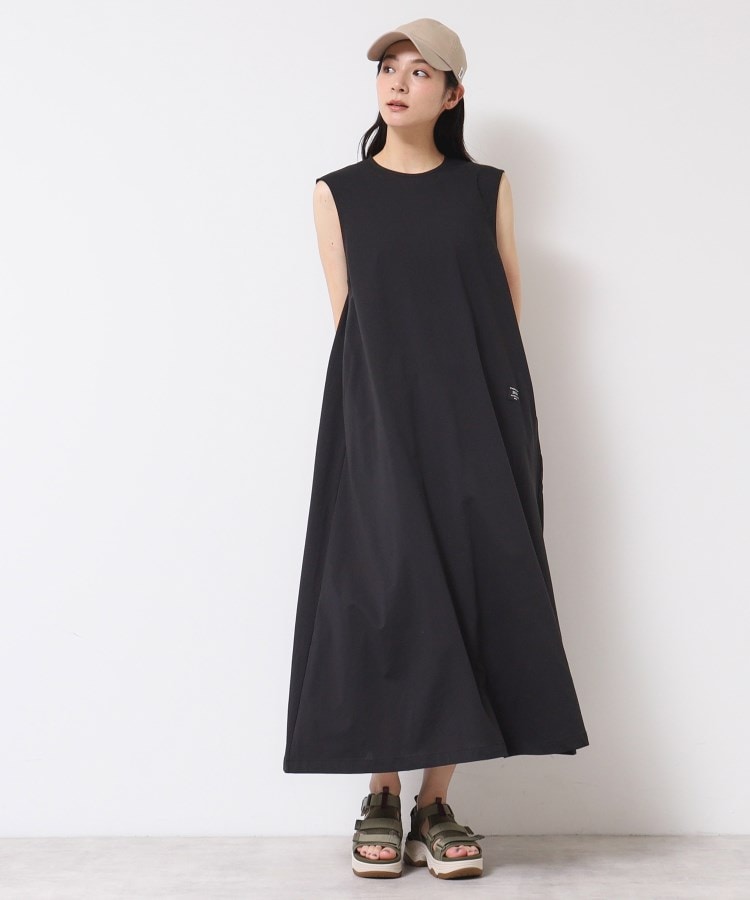 デッサン(レディース)(Dessin(Ladies))の【UV・洗える】後ろジップノースリーブワンピース3