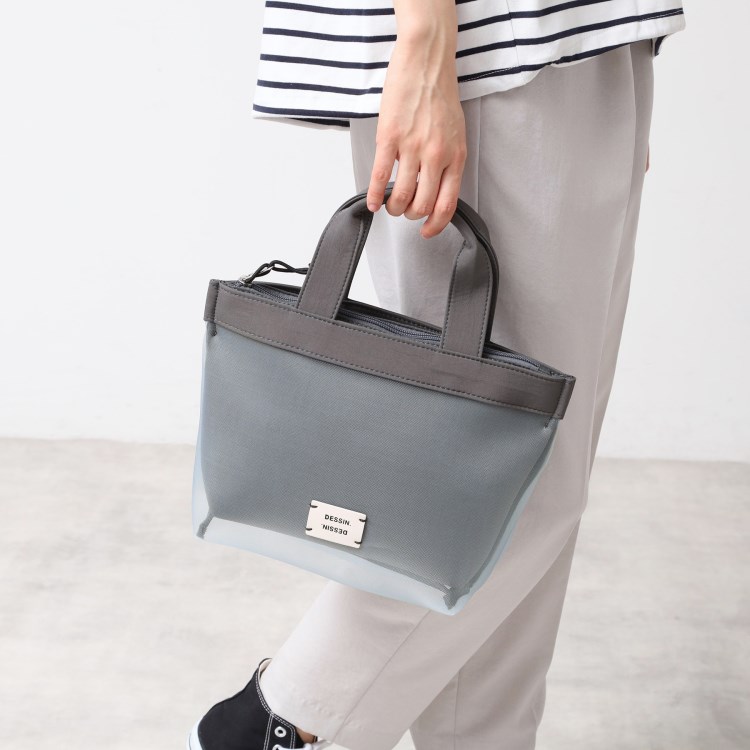 デッサン(レディース)(Dessin(Ladies))のメッシュネオプレンミニトート トートバッグ