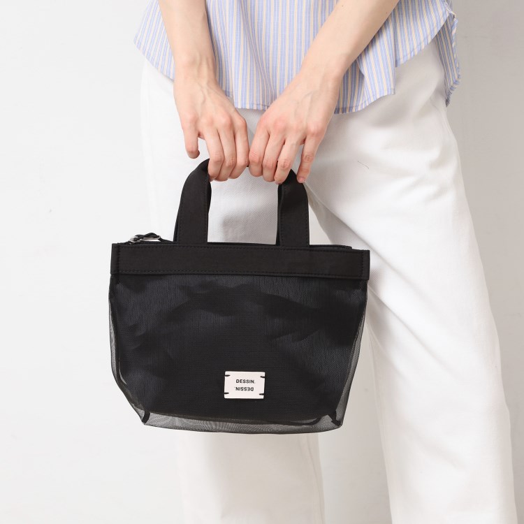 デッサン(レディース)(Dessin(Ladies))のメッシュネオプレンミニトート トートバッグ