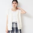 デッサン(レディース)(Dessin(Ladies))の【日本製】ボタン付きニットベスト1