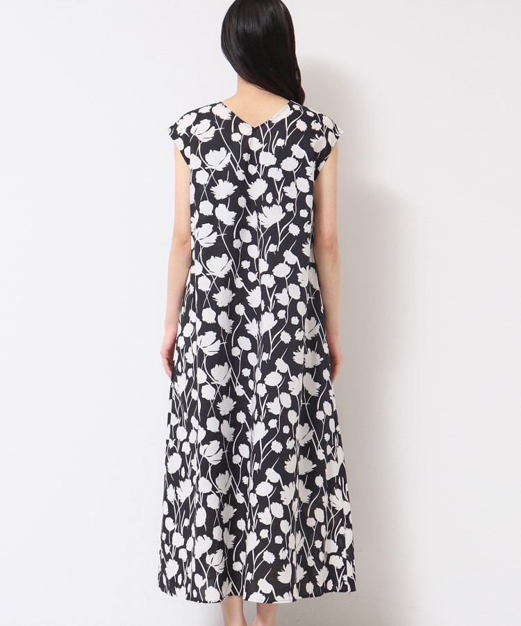 デッサン(レディース)(Dessin(Ladies))の【リンクコーデ・洗える】フラワープリントワンピース11