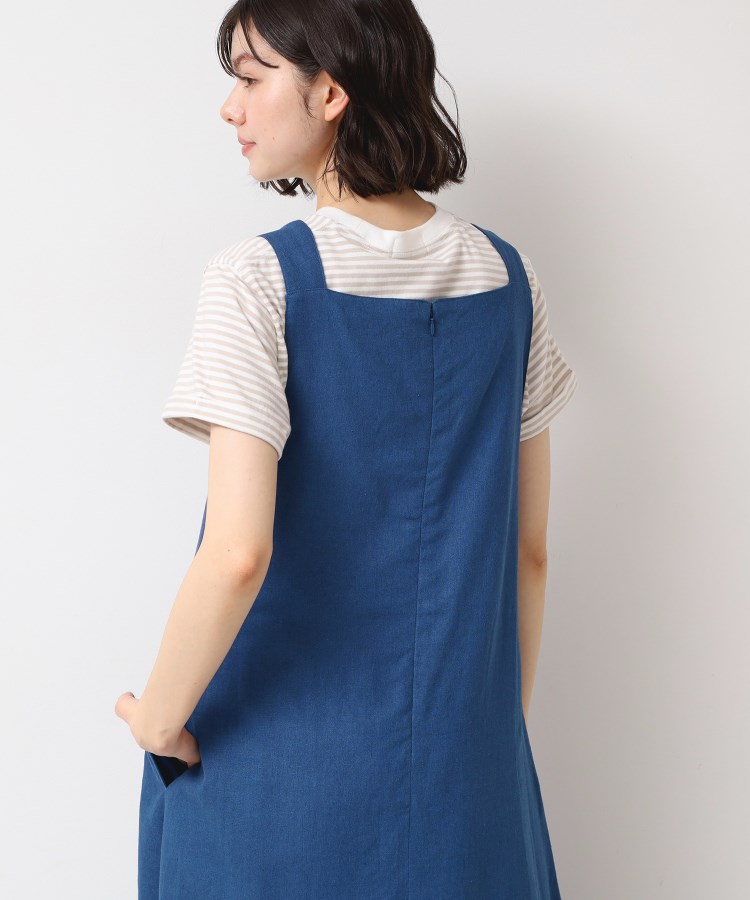 デッサン(レディース)(Dessin(Ladies))の【洗える】テントラインジャンパースカート10