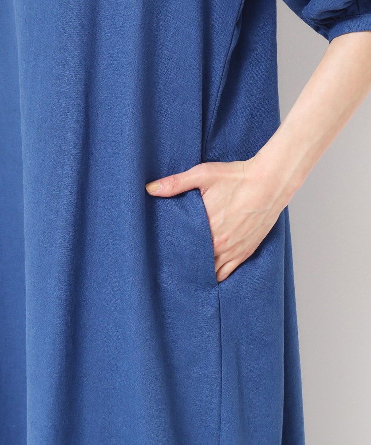 デッサン(レディース)(Dessin(Ladies))の【洗える】パフスリーブAラインワンピース（S～L）18
