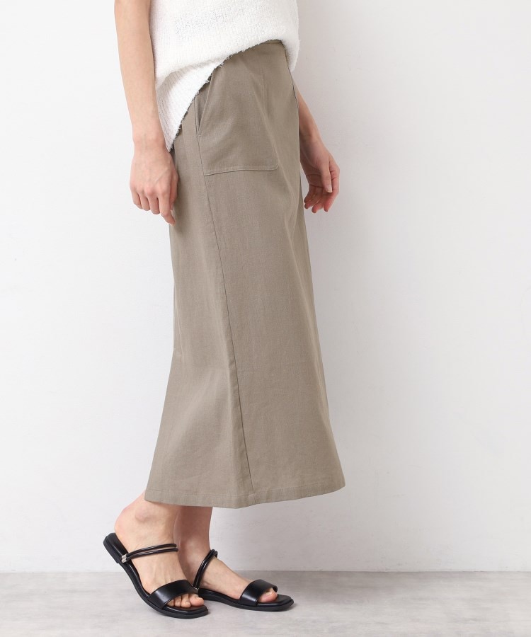 デッサン(レディース)(Dessin(Ladies))の【セットアップ可能・洗える】パッチポケット付ストレートスカート6
