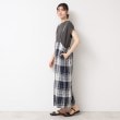 デッサン(レディース)(Dessin(Ladies))の【洗える】肩紐付きチェックスカート2