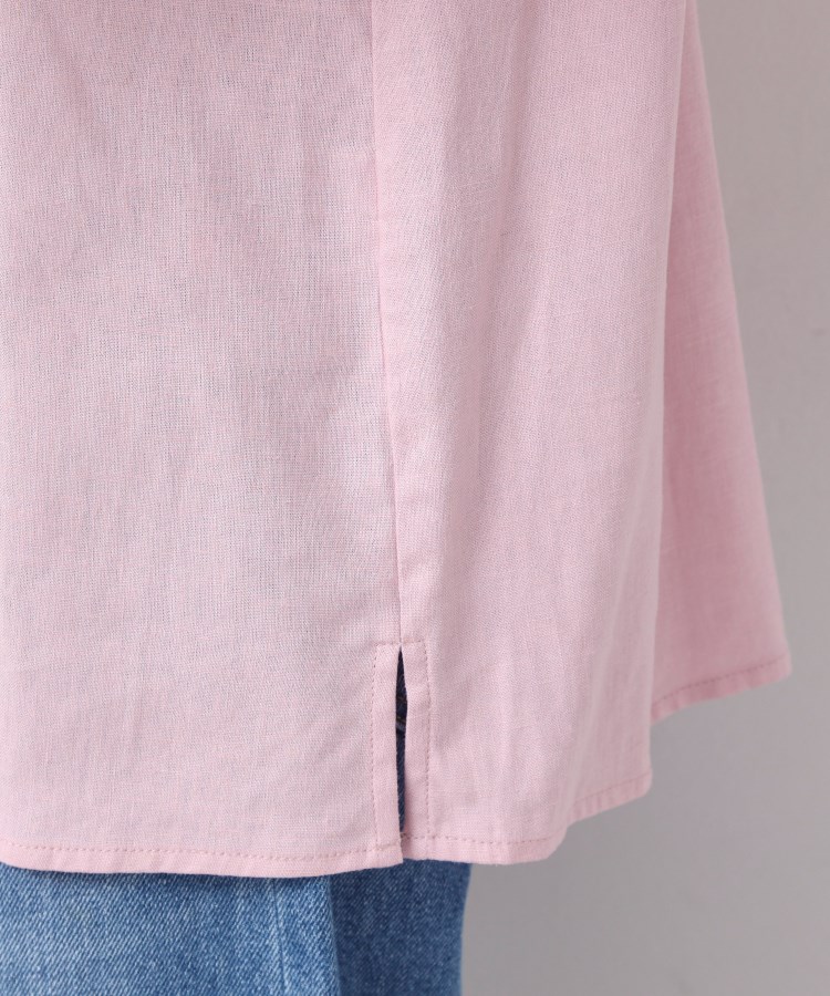 デッサン(レディース)(Dessin(Ladies))の【洗える】ピンタック入りバンドカラーブラウス（S～L）18