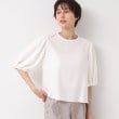 デッサン(レディース)(Dessin(Ladies))の【洗える】パフスリーブブラウス（XS～L） ホワイト(001)