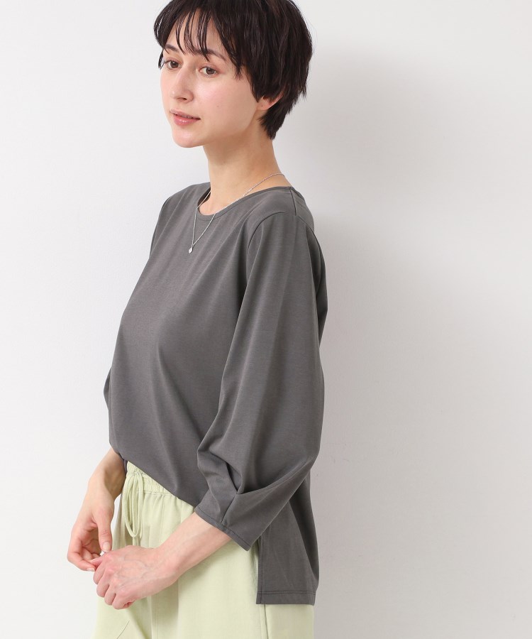 デッサン(レディース)(Dessin(Ladies))の【接触冷感・UV・洗える】袖ニュアンスカットソー6