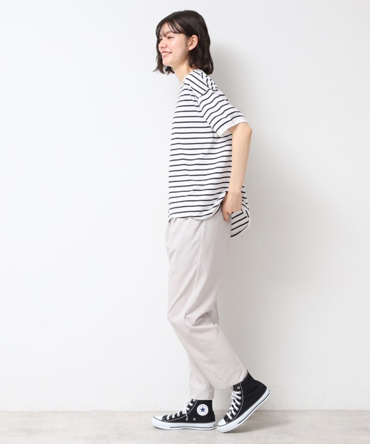 デッサン(レディース)(Dessin(Ladies))の【二の腕カバー/接触冷感/UV】ドローコードカットソー（XS～L）10
